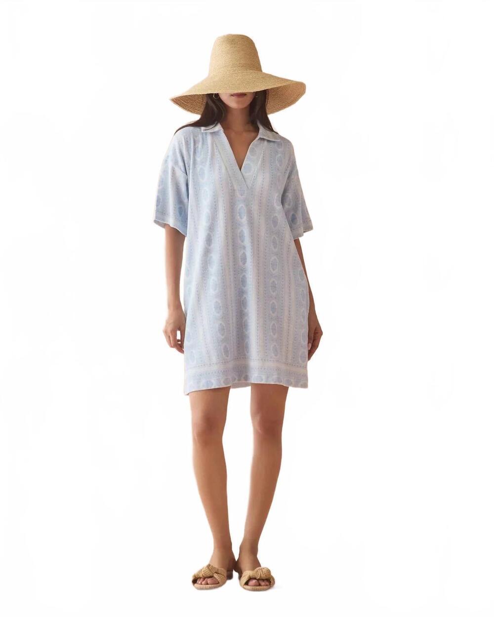 NEW OMIKA rumi dress in fiona ice